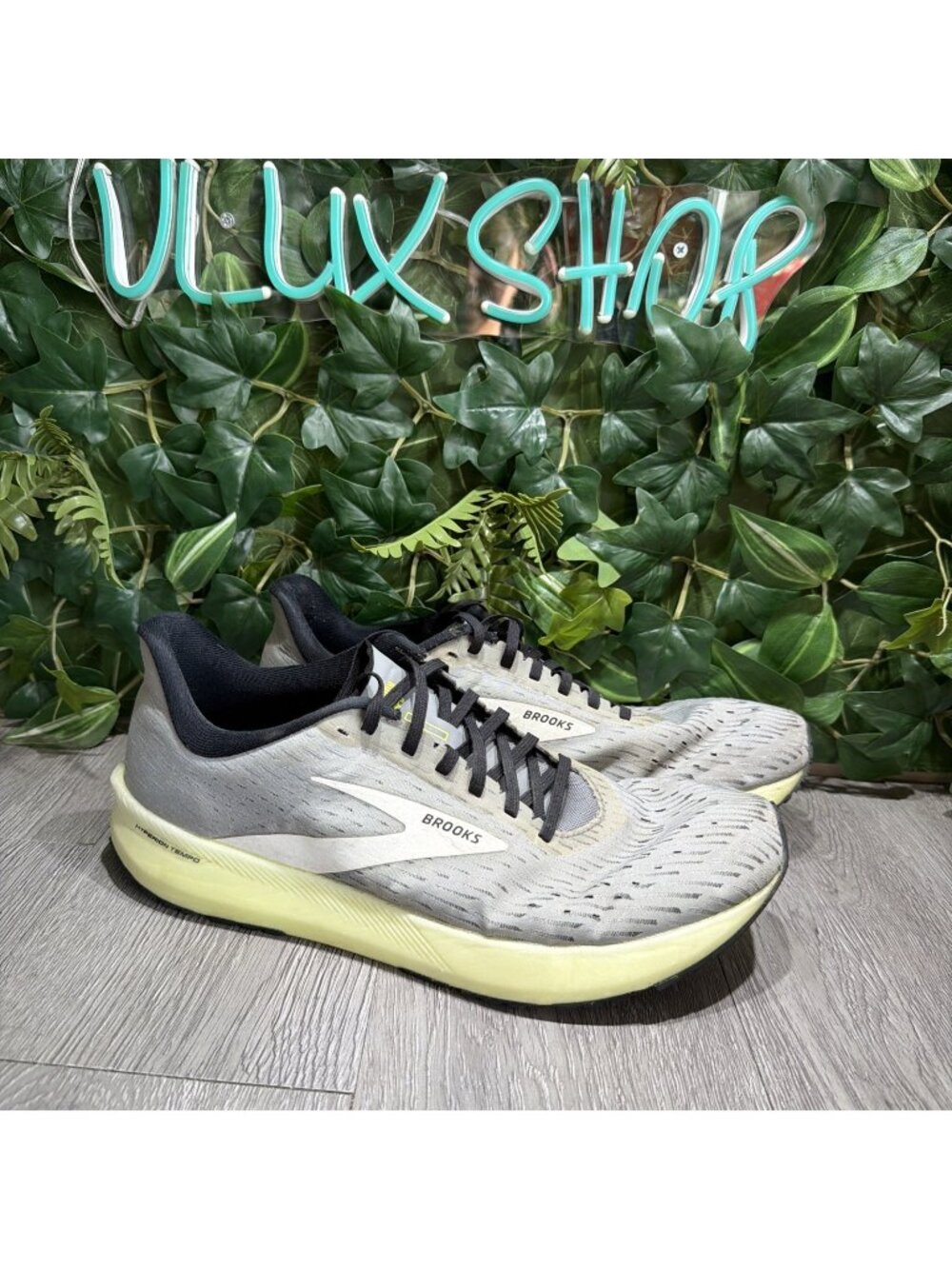 Brooks Hyperion Tempo Mens Running Shoes Grey Yellow 1103391D099 Size 13 D